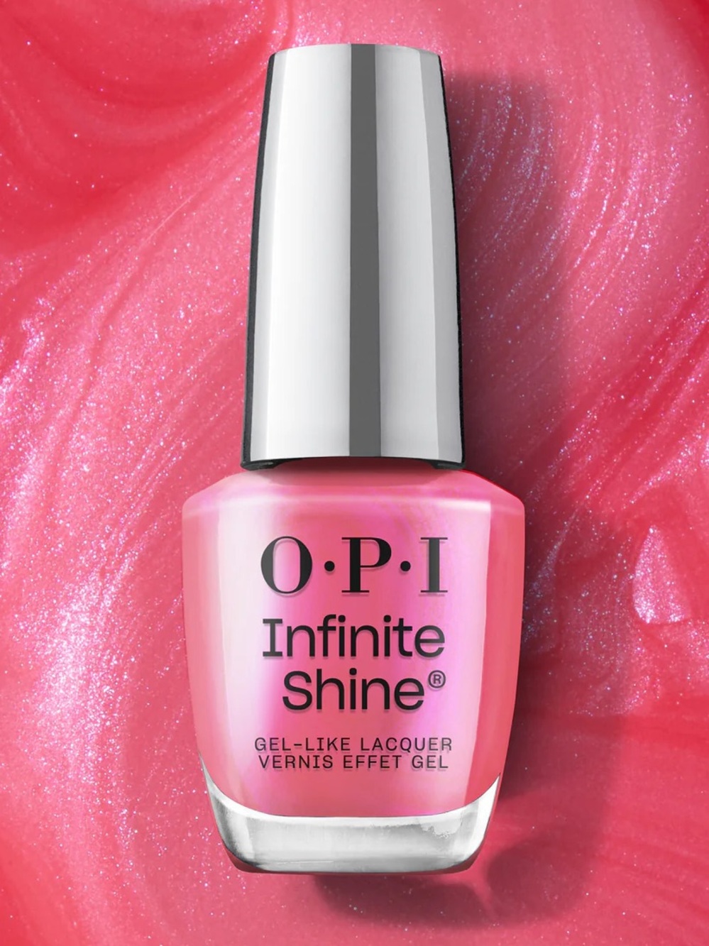 OPI Infinite Shine Good Nighty Aphrodite Nail Polish - Hot Pink Pearl Shimmer